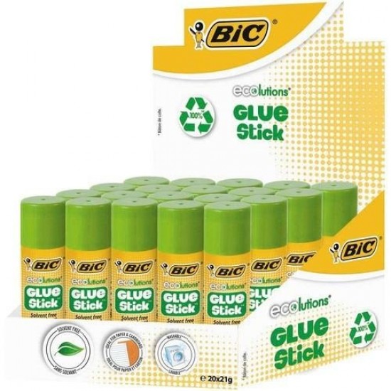 Bic Pieštukiniai klijai Glustic 21 g, pakuotėje 20 vnt 8923452 Bic Pieštukiniai klijai Glustic 21 g, pakuotėje 20 vnt 8923452