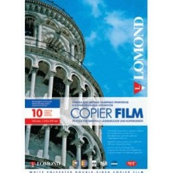 Poliesterio plėvelė Lomond PET Film rašaliniams sp. Skaidri A4, 10 lapų