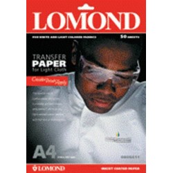 Termopernešimo popierius Lomond Thermotransfer Inkjet Paper A4, 10 lapų, šviesiems audiniams