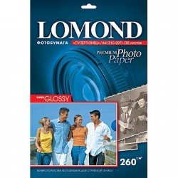 Fotopopierius Lomond Premium Photo Paper Super Blizgus 260 g/m2 A4, 20 lapų, Bright