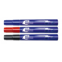 Žymeklis permanentinis Forpus, 1-5 mm, apvali galvutė, juodas  1213-001