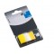 Indeksai Global Notes, 25x43mm, geltoni, plastikiniai (1x50)  0718-203