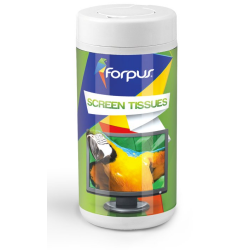 Drėgnos servetėlės ekranų valymui Forpus, (50 vnt.)