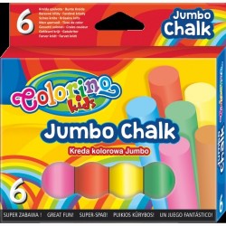 Kreida spalvota Colorino Kids Jumbo 6 spalvų. Kreida spalvota Colorino Kids Jumbo 6 spalvų.