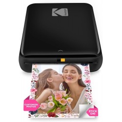 Kodak STEP Momentinis mobilus nuotraukų spausdintuvas spalvotas ZINK 2x3'' 1 ppm, Bluetooth, Juoda