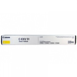 Kasetė Canon C-EXV51 Y (0484C002) OEM Kasetė Canon C-EXV51 Y (0484C002) OEM