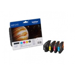 Kasetės Brother LC1240 XL Rašalų komplektas OEM