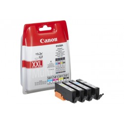 Kasetės Canon CLI-581 C / M / Y / BK XXL Rinkinys (1998C005) OEM